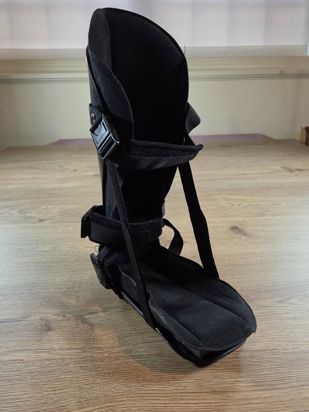 Corflex Large Plantar Fasciitis Night Splint Fixed Posterior‎ Boot Black Large